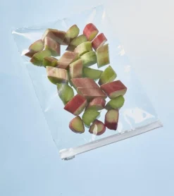 Lot de 10 sachets d'emballage avec curseur 21x15 cm