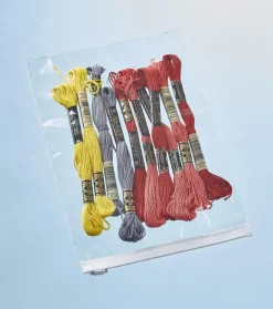 Lot de 10 sachets d'emballage avec curseur 21x15 cm