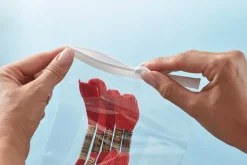 Lot de 10 sachets d'emballage avec curseur 15x10 cm