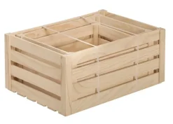 Lot de 3 caisses en bois