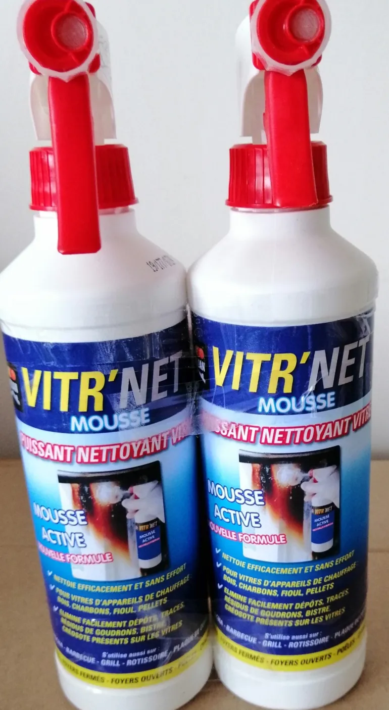 Lot de 2 nettoyants mousse pour insert