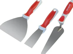 Lot de 3 outils pour préparation des supports et enduits
