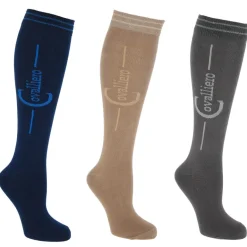 Lot de 3 paires de chaussettes d'équitation Flex