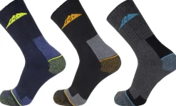 Lot de 3 paires de chaussettes homme Ecotrek MORAN'S