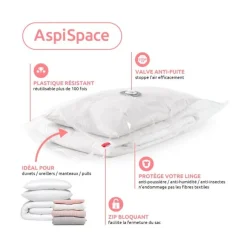 Lot de 5 sacs de compression Compactor