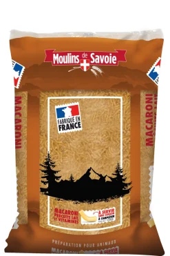 Macaroni précuits lait/vitamines 7,5 kg Moulins de Savoie