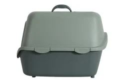 Maison de toilette Cathy 56x36x40cm plastique recyclé gris