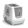 Maison de toilette Cats in love XXL gris