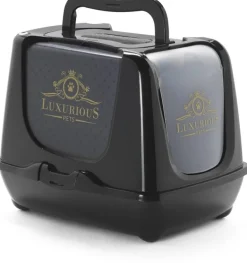 Maison de toilette Luxurious noir/or