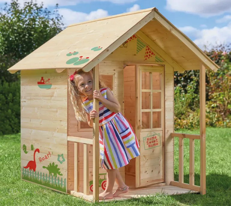 Maisonnette chalet prairie 98,5x137x140 cm TP TOYS