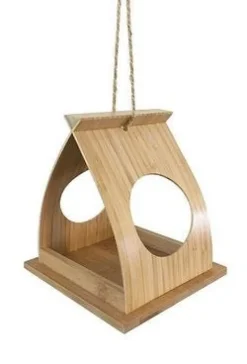 Mangeoire en bambou Struck pour graines et mélanges