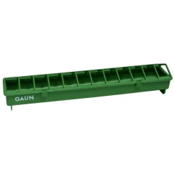 Mangeoire éco poule 10x40 cm vert