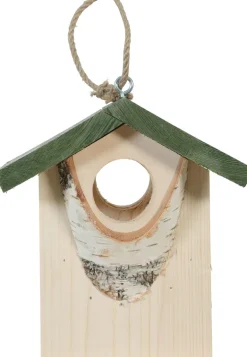 Mangeoire en bois Hut pour les oiseaux de la nature