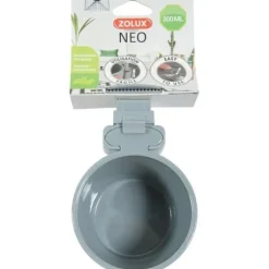 Mangeoire en plastique Néo 300ml gris