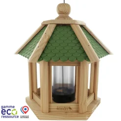 Mangeoire Gazebo Junior en bois pour graines