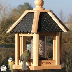 Mangeoire Gazebo Junior en bois pour graines NATURES MARKET