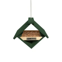 Mangeoire Kyva en bois pour oiseaux du ciel