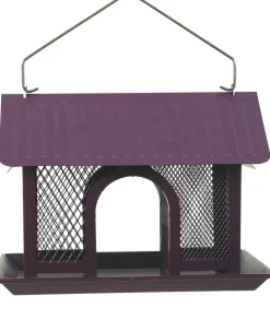 Mangeoire métal Duo graines cerise ZOLUX
