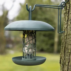 Mangeoire pour boule de graisse recyclée + plateau