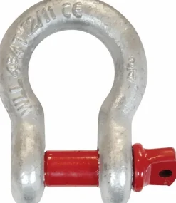 Manille lyre avec axe vissé à oeil 13 mm 1,5T grade 80