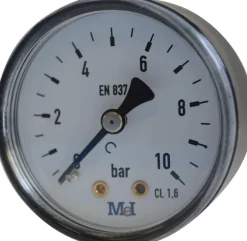 Manomètre M1/4 prise arrière