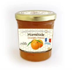 Marmelade d'oranges amères au miel 375g