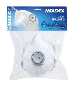 Masque FFP2 NR D avec soupape Classic (x3)