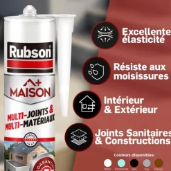 Mastic maison multi-usages et multi-matériaux 280ml