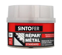 Mastic repar'métal standard blanc 170ml/330 g SINTO