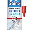 Mastic sanitaire Jointe et Colle transparent 280ml RUBSON
