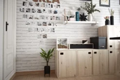 Meuble Dinamic vertical 1 Porte pin massif
