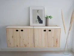 Meuble Dinamic horizontal 2 Portes pin massif