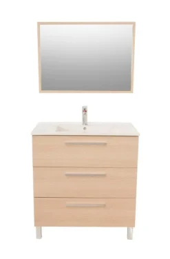 Meuble à poser Pallas 80 cm chêne clair ONDEE