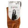 Mi chaussette Pau en coton bio ocre/mure 36/41