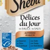 Émincé pour chat aux poissons en sauce 6x50g SHEBA