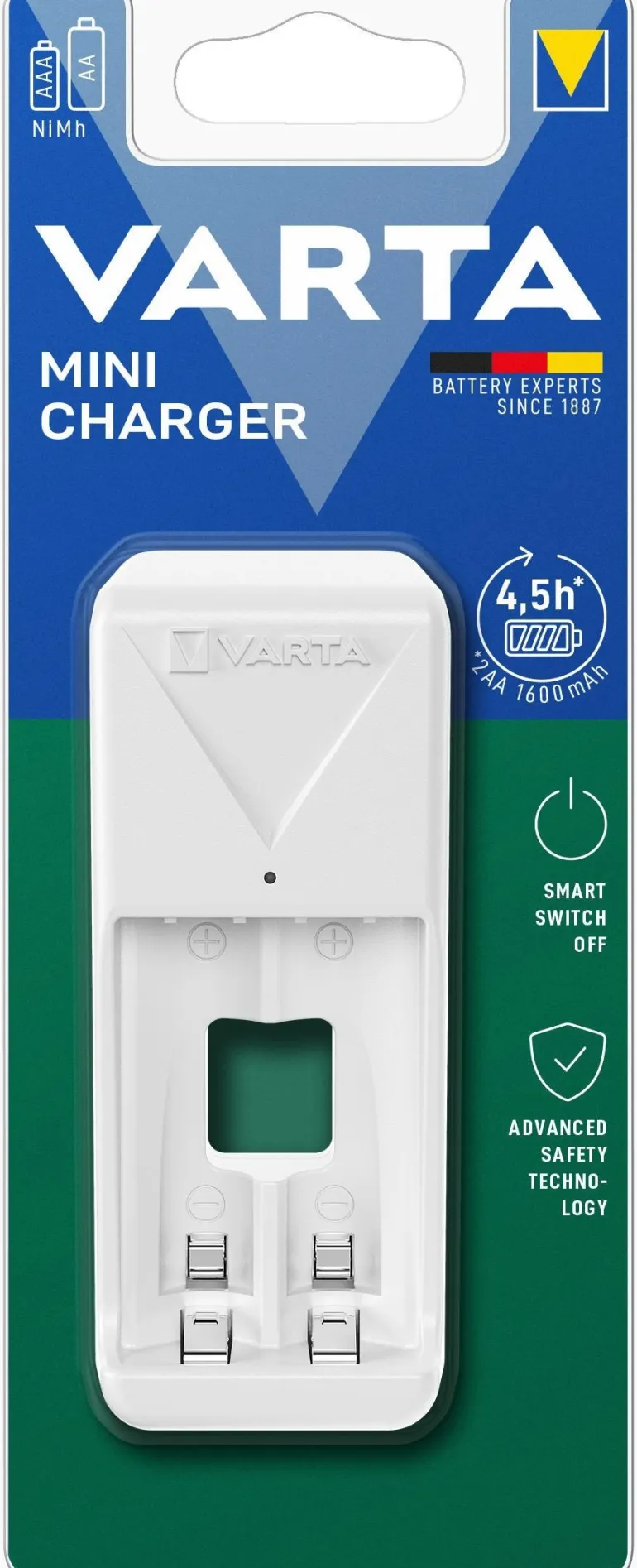 Mini chargeur sans accus VARTA
