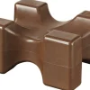 Mini cube d'obstacle 25 x 12 x 20 cm Chocolat