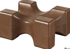 Mini cube d'obstacle 25 x 12 x 20 cm Chocolat