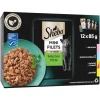 Mini filets en sauce Mixte 4 variétés pour chat 12x85g