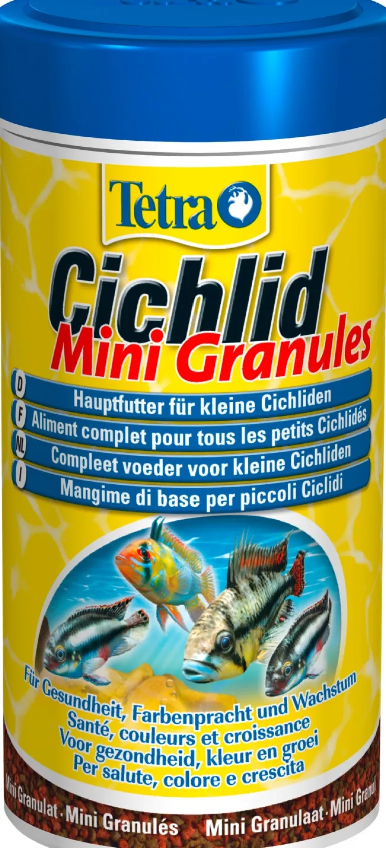 Mini granulés pour petits cichlidés 3-6cm 250ml
