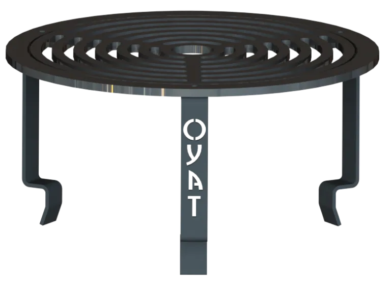 Mini grille de cuisson pour brasero Ø58 cm et Ø68 cm OYAT
