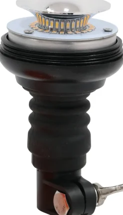 Mini-gyrophare LED flash 12/24V sur tige flexible