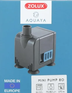 Mini pompe à eau 80 - pour aquarium de 60 à 80L ZOLUX