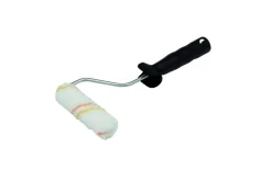 Mini rouleau finition satin en tissu microfibres 110mm