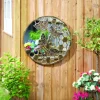 Miroir décoratif Abeilles 50cm Gris