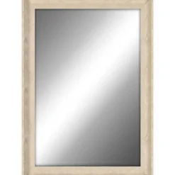 Miroir rectangulaire Valloire hêtre 38x128 cm en bois