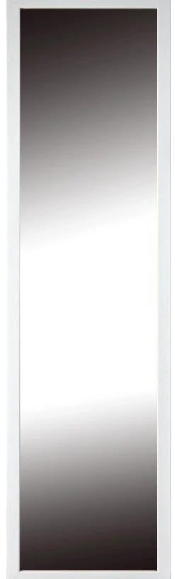 Miroir rectangulaire 30x120 cm Karma blanc