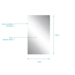 Miroir Atos 60x105cm