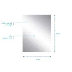 Miroir Atos 80x105cm