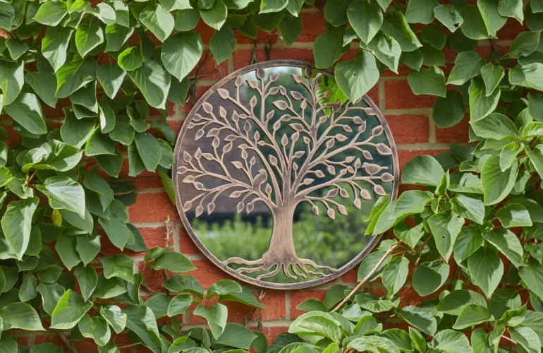 Miroir décoratif Arbre de vie 50cm